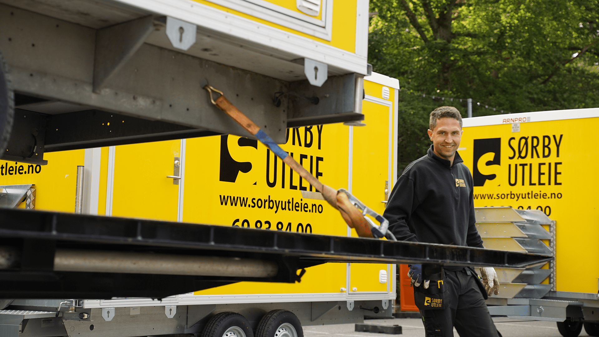 En morgen med Martin, daglig leder i Sørby Utleie